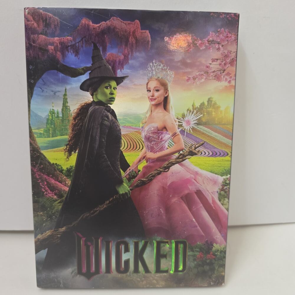 Wicked DVD New Sealed Musical Movie Cynthia Erivo Ariana Grande 2024